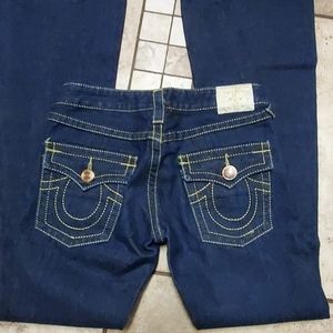 True Religion Joey boot cut women's jeans size 27